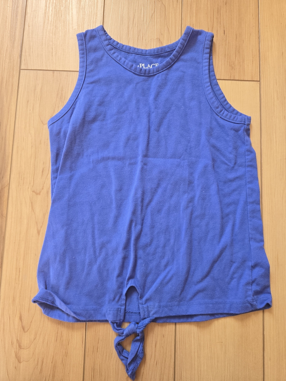 The Children's Place Purple Tie-Front Tank Top